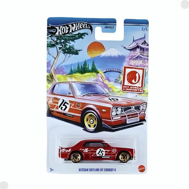 Carrinho Hot Wheels J Imports Nissan Skyline HT HWR57 Mattel